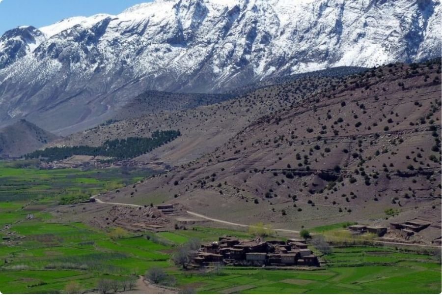 Excursion to the Ait Bouguemez Valley